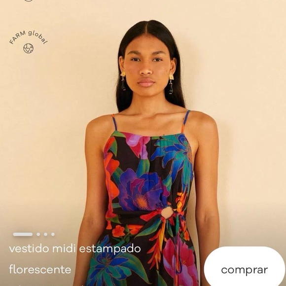 NWT Farm Rio Dress - Picture 2 of 11